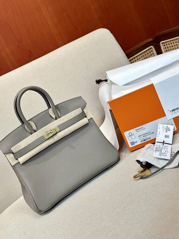 Hermes Birkin Etoupe handbag — AAA Quality Replica