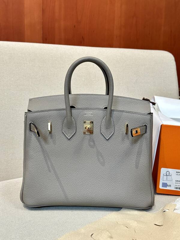 Hermes Birkin Etoupe handbag — AAA Quality Replica