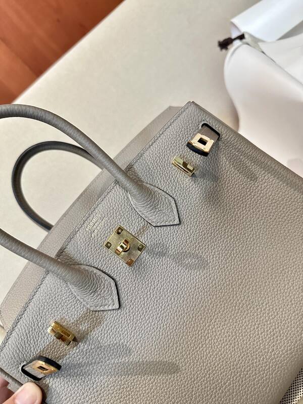 Hermes Birkin Etoupe handbag — AAA Quality Replica