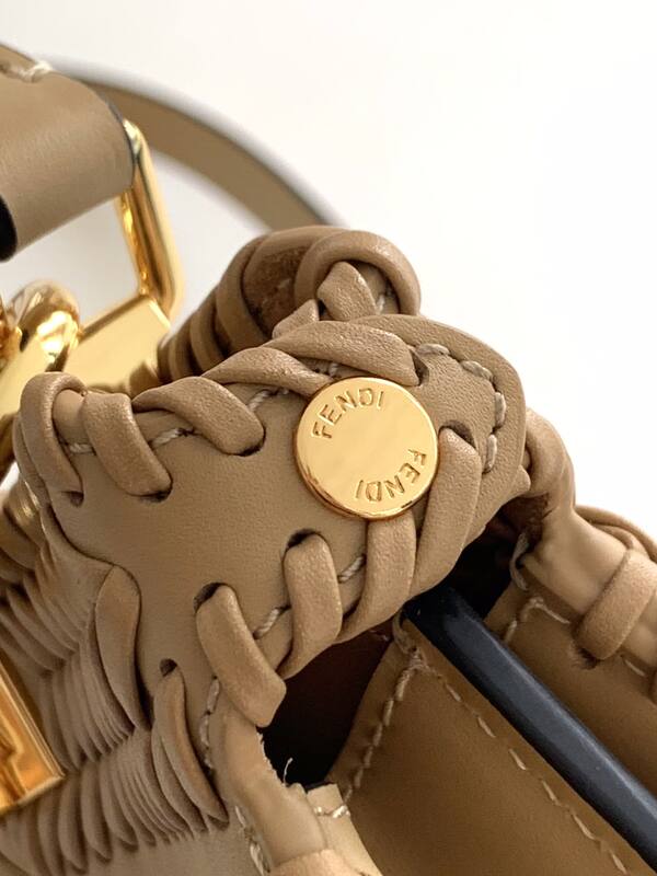 Fendi Peekaboo Beige 33x22x14cm shoulder bag — 1:1 Replica