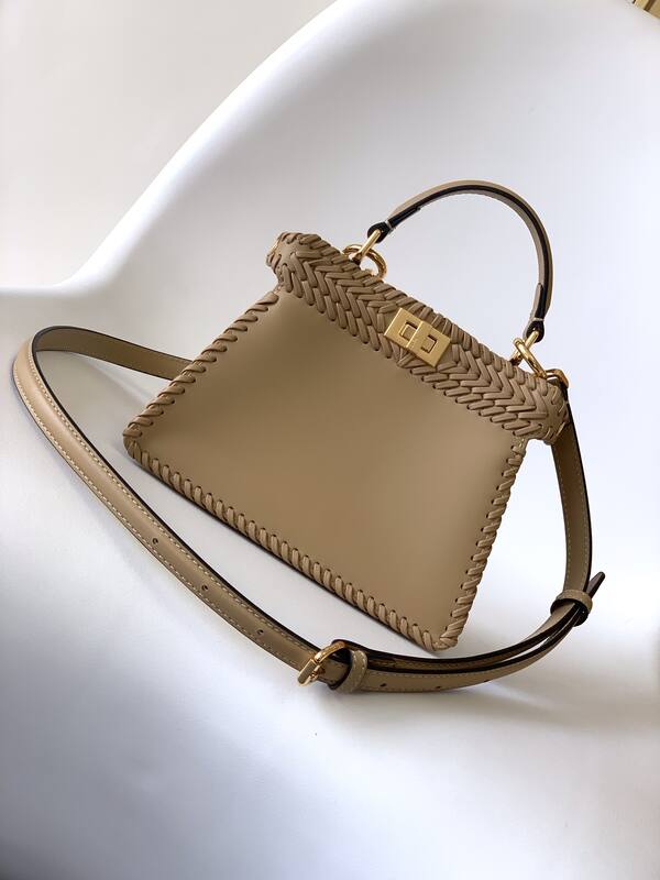 Fendi Peekaboo Beige 33x22x14cm shoulder bag — 1:1 Replica