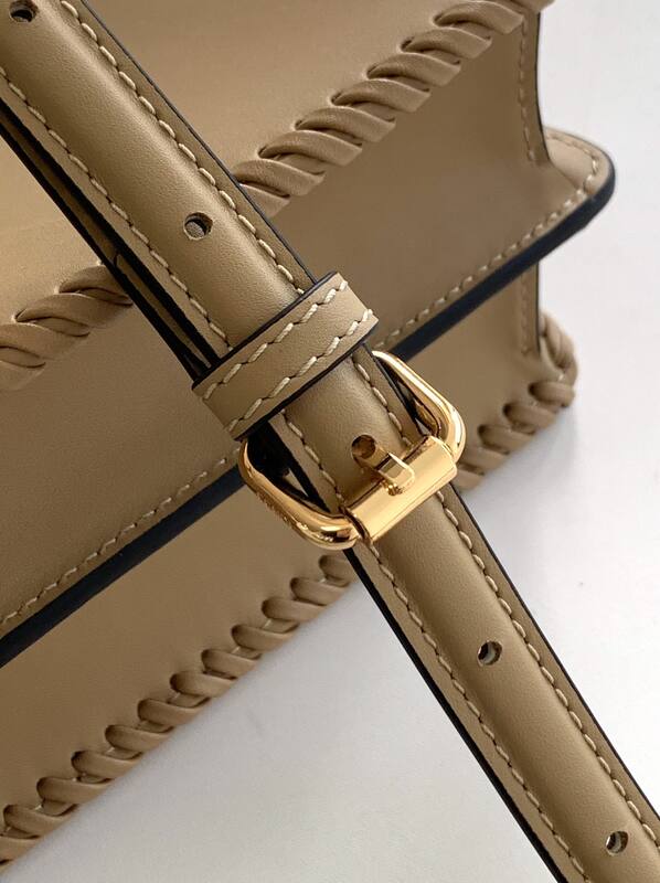 Fendi Peekaboo Beige 33x22x14cm shoulder bag — 1:1 Replica