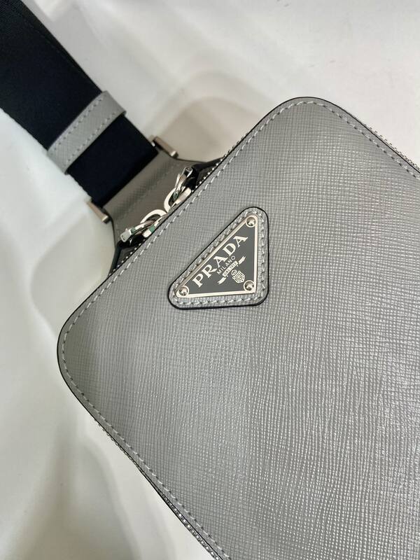 Prada Gray shoulder bag — AAA Quality Replica
