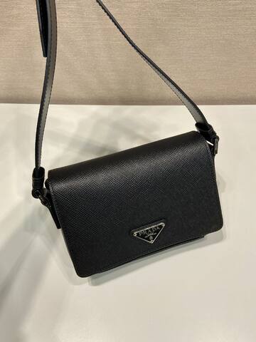 Prada Black 25x18x10cm shoulder bag Premium Replica