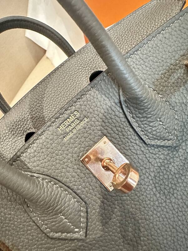 Hermes Birkin 25 Gray Togo 25 handbag — 1:1 Replica