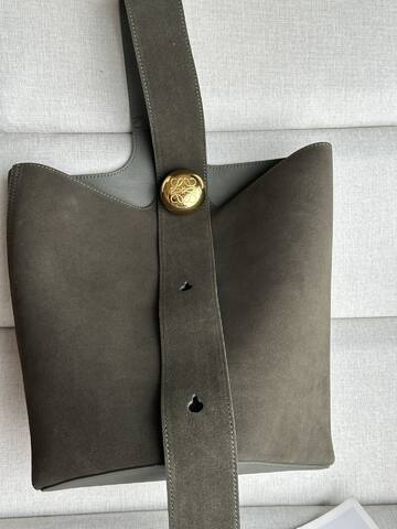 Loewe Grey shoulder bag Premium Replica