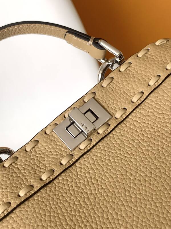 Fendi Peekaboo Beige 33x22x14cm shoulder bag — 1:1 Replica