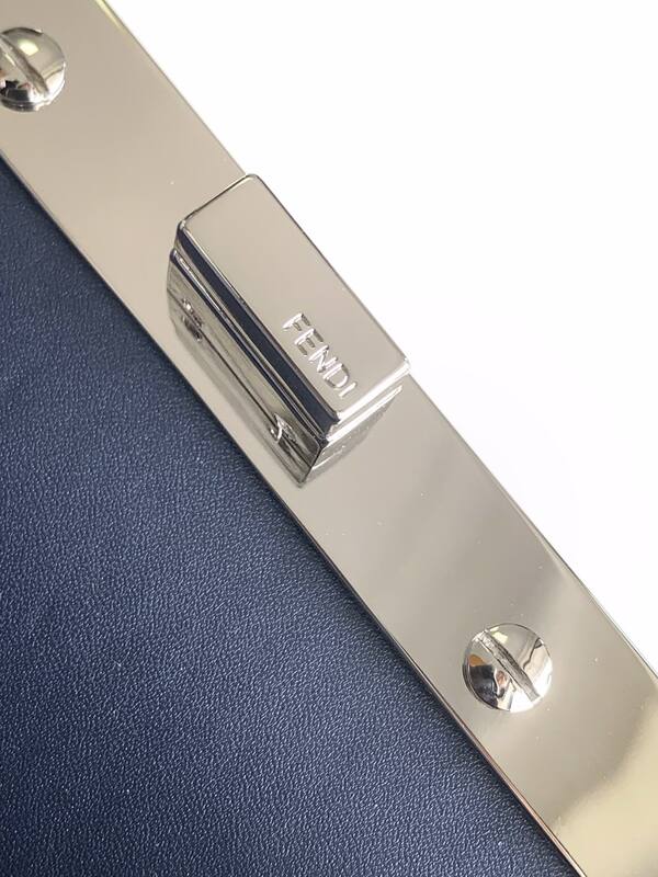 Fendi Peekaboo Blue 33x22x14cm shoulder bag — Top Quality Replica