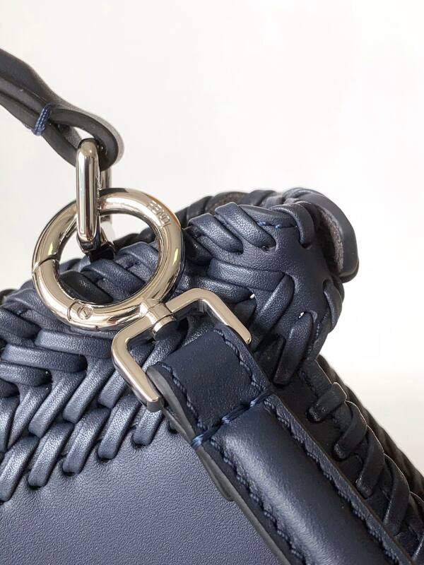 Fendi Peekaboo Blue 33x22x14cm shoulder bag — Top Quality Replica