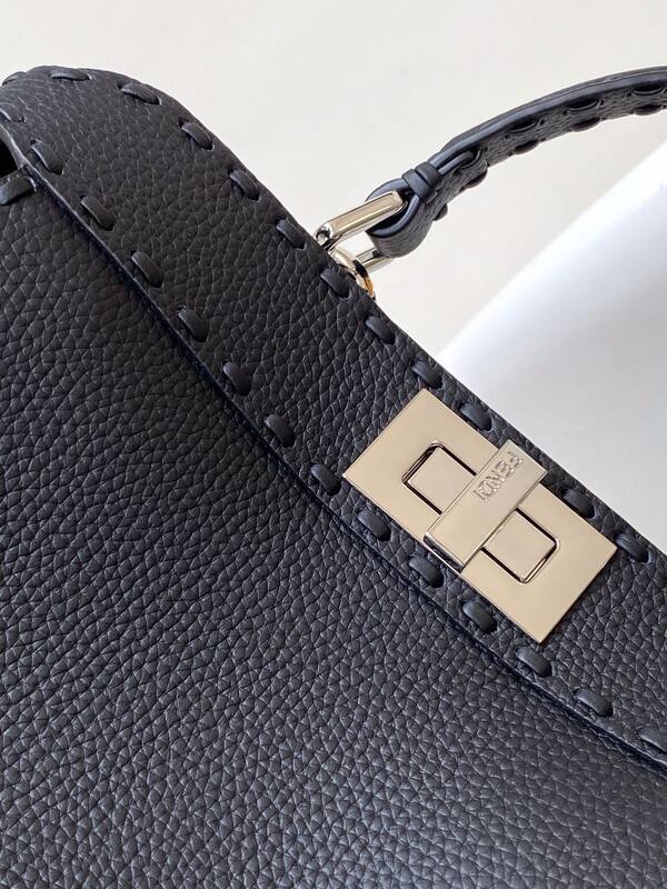 Fendi Peekaboo Black 33x22x14cm shoulder bag — Top Quality Replica