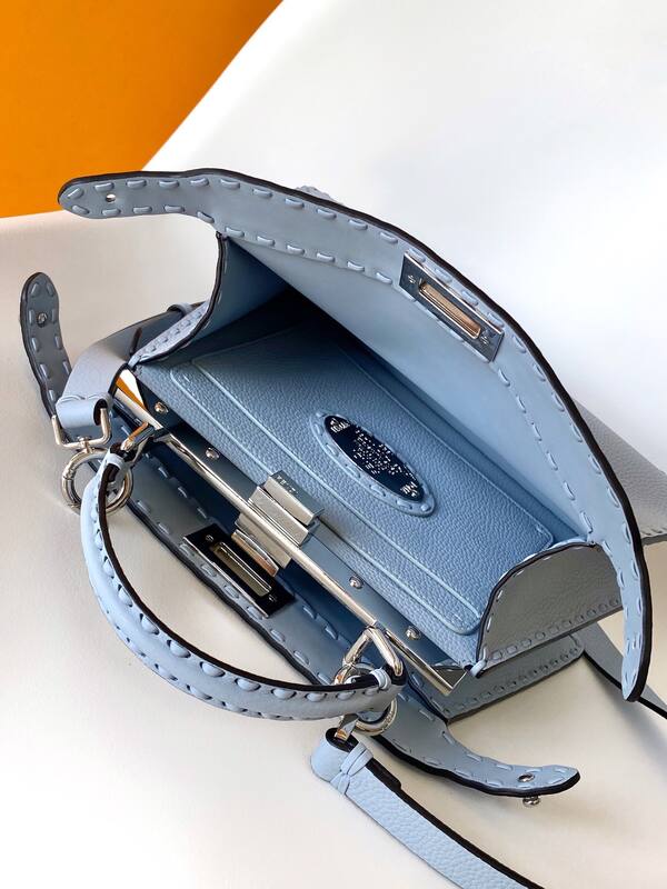 Fendi Peekaboo Blue 33x22x14cm shoulder bag — 1:1 Replica