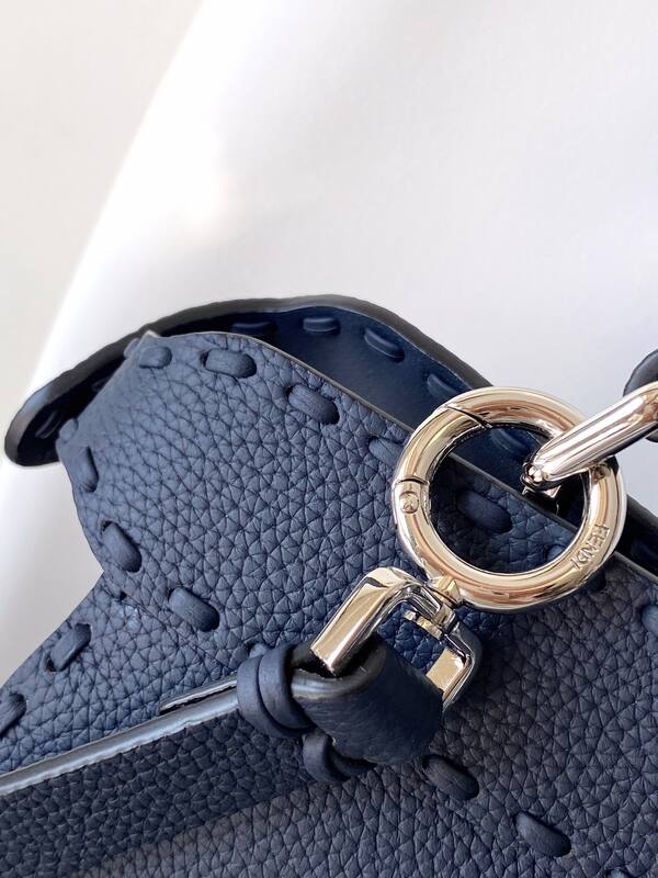 Fendi Peekaboo Blue 33x22x14cm shoulder bag — Top Quality Replica