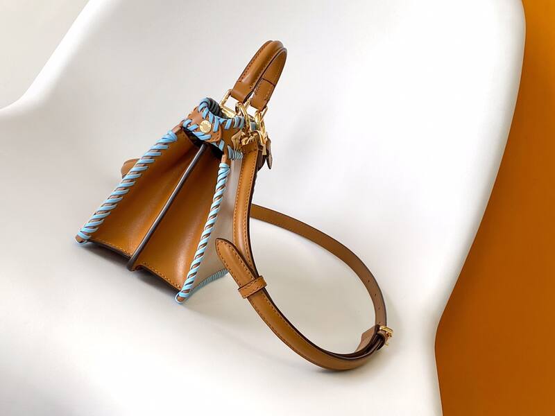 Fendi Peekaboo Brown 33x22x14cm shoulder bag — AAA Quality Replica