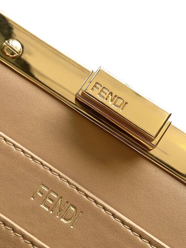 Fendi Peekaboo Beige 33x22x14cm shoulder bag — 1:1 Replica