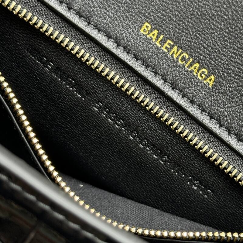 Balenciaga Hourglass Black 23x14x10cm shoulder bag — 1:1 Replica