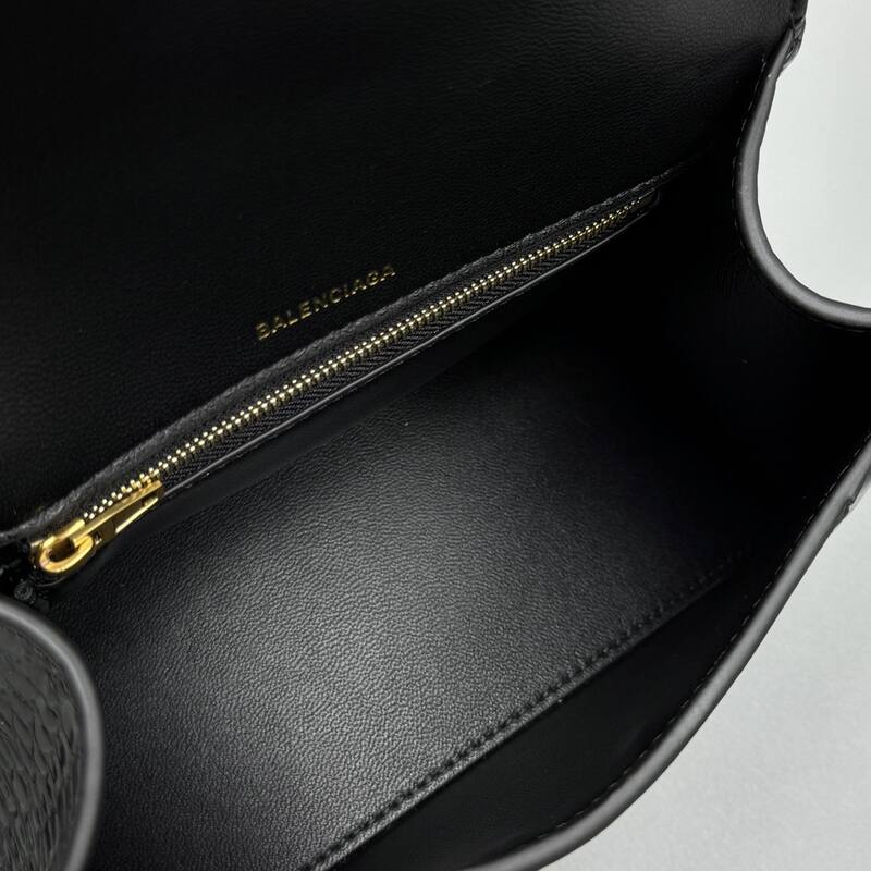 Balenciaga Hourglass Black 23x14x10cm shoulder bag — 1:1 Replica