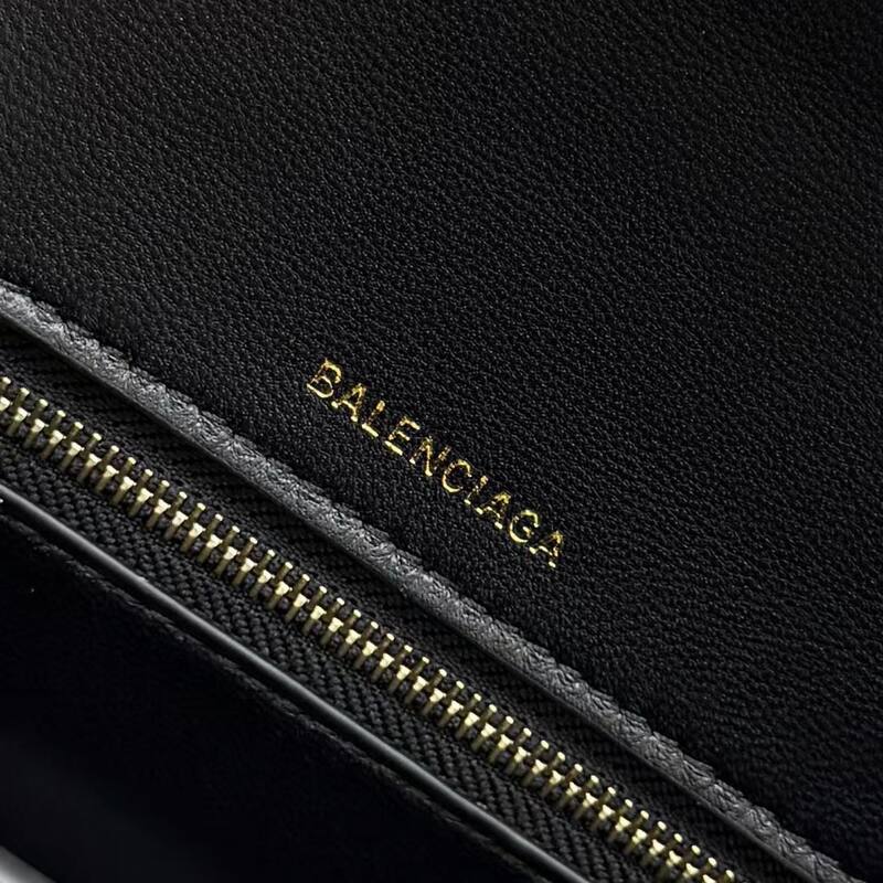 Balenciaga Hourglass Black 23x14x10cm shoulder bag — 1:1 Replica