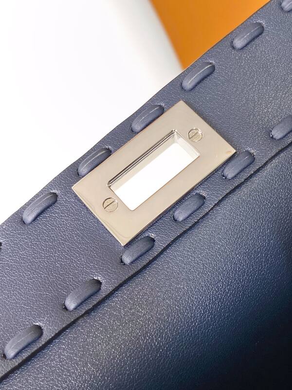 Fendi Peekaboo Blue 33x22x14cm shoulder bag — AAA Quality Replica