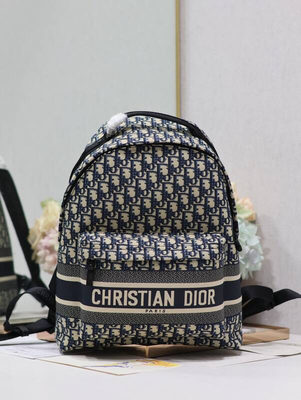 Dior DiorTravel Blue Oblique travel — 1:1 Replica