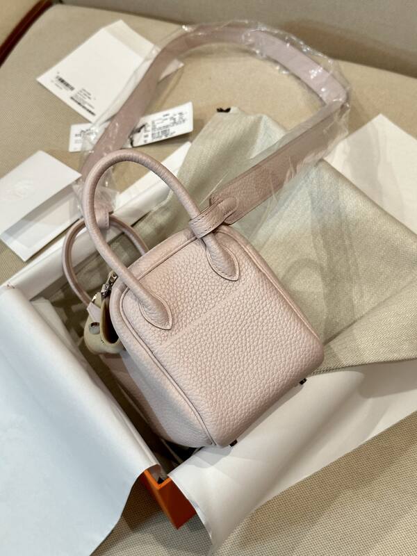 Hermes Lindy Light pink shoulder — 1:1 Replica