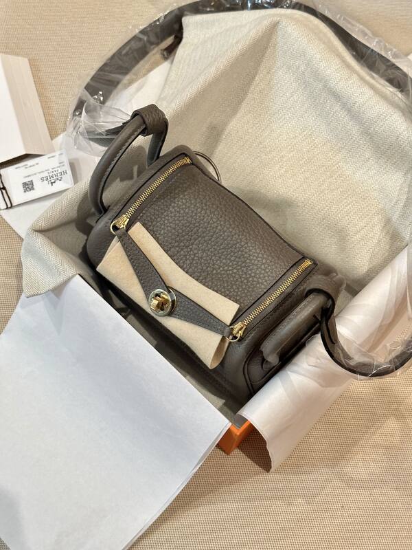 Hermes Lindy Etain mini crossbody — Top Quality Replica