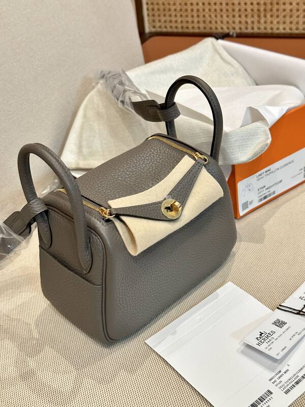 Hermes Lindy Etain mini crossbody — Top Quality Replica