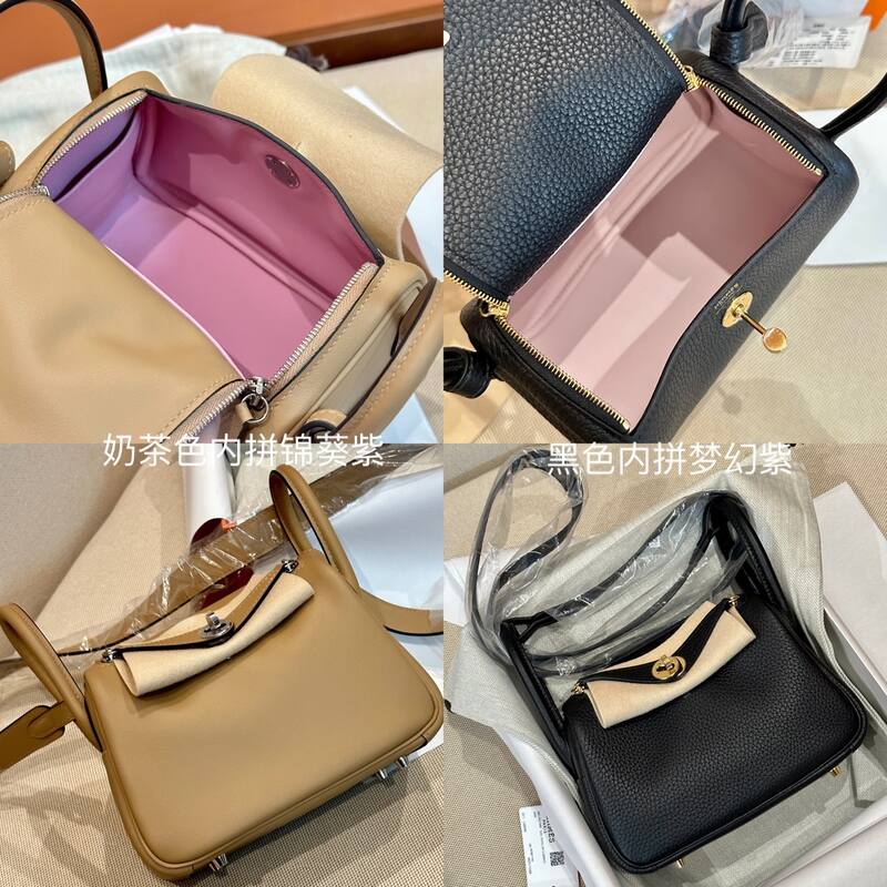 Hermes Mini Lindy Multiple colors mini shoulder — Premium Replica