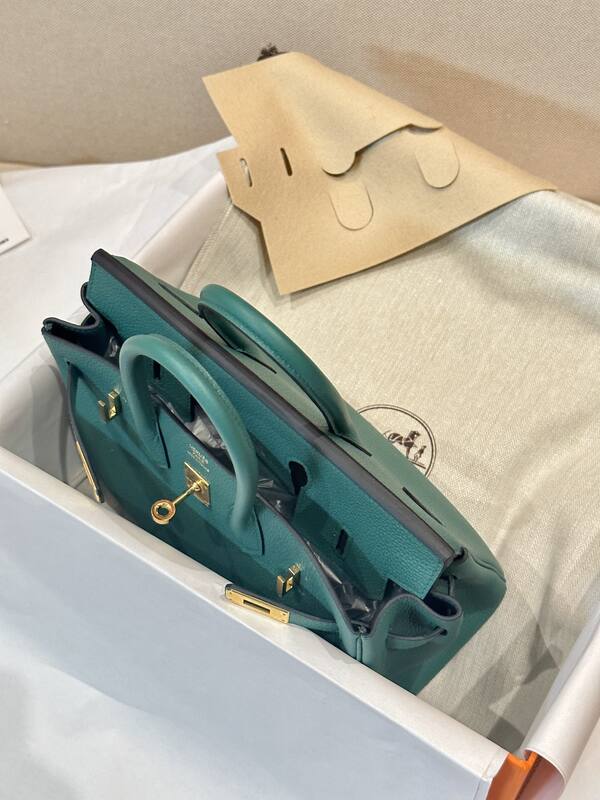 Hermes Birkin 25 Green Togo 25 handbag — Premium Replica