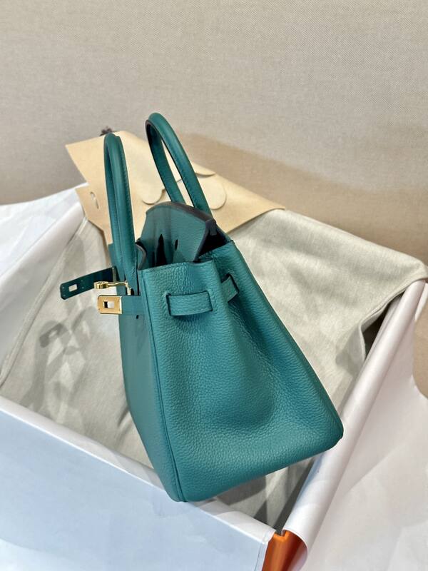 Hermes Birkin 25 Green Togo 25 handbag — Premium Replica