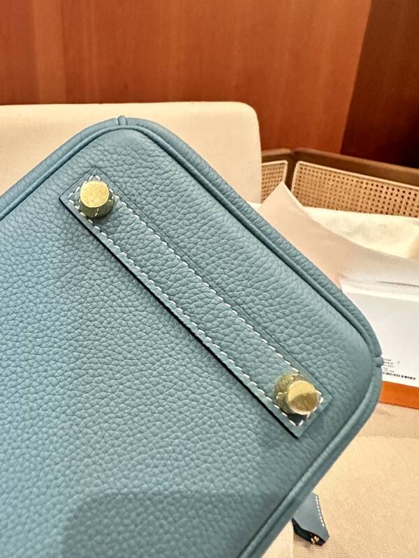 Hermes Birkin Blue handbag — Premium Replica
