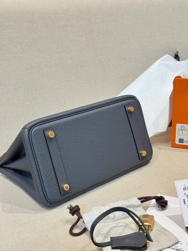 Hermes Birkin 25 Gris Misty tote — 1:1 Replica