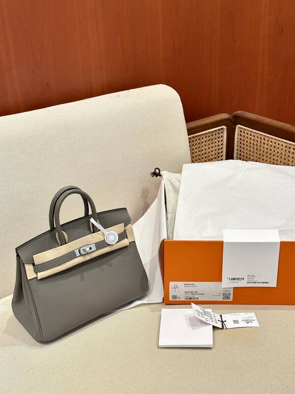 Hermes Birkin Etoupe handbag — AAA Quality Replica