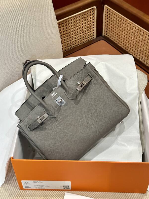 Hermes Birkin 25 Grey 25 work — AAA Quality Replica