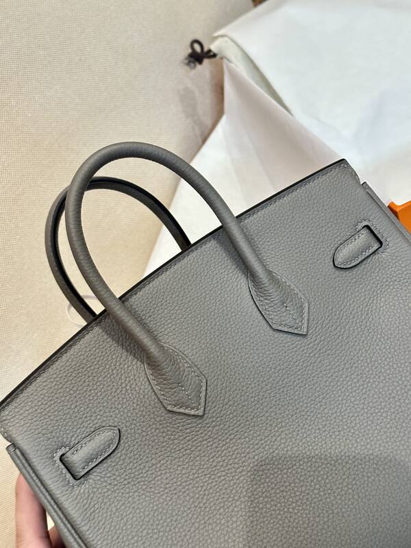 Hermes Birkin 25 Grey 25 work — AAA Quality Replica
