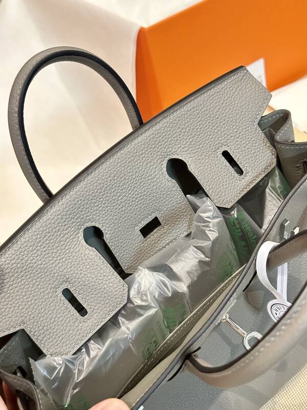 Hermes Birkin 25 Grey 25 work — AAA Quality Replica