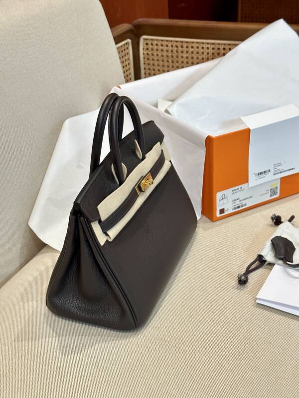 Hermes Birkin Dark Brown handbag — AAA Quality Replica