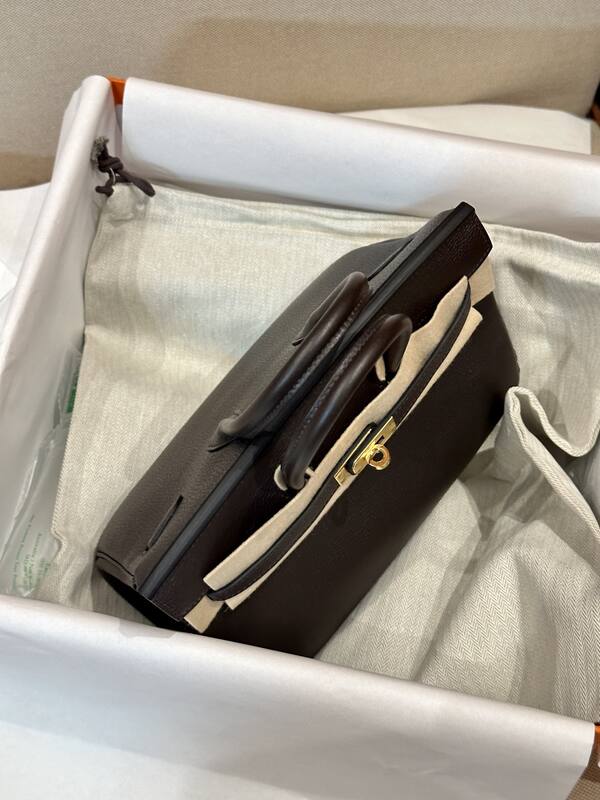 Hermes Birkin Dark Brown handbag — AAA Quality Replica