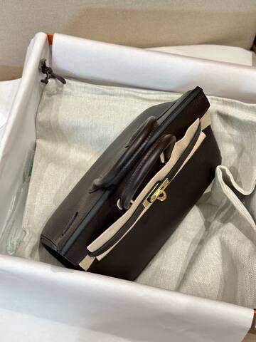 Hermes Birkin Dark Brown handbag AAA Quality Replica