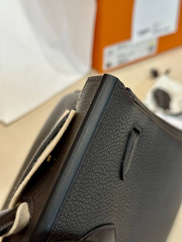 Hermes Birkin Dark Brown handbag — AAA Quality Replica