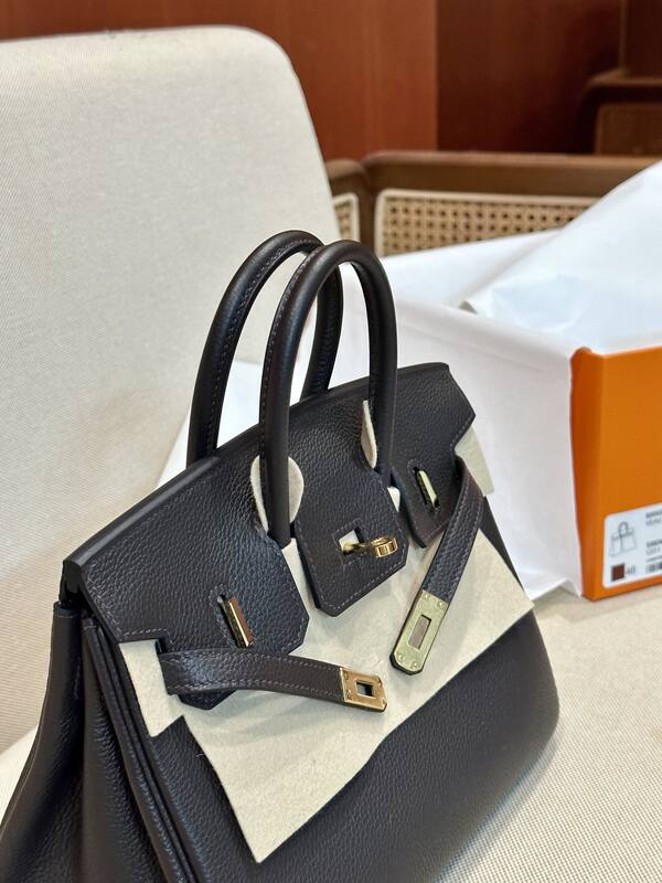 Hermes Birkin Dark Brown handbag — AAA Quality Replica
