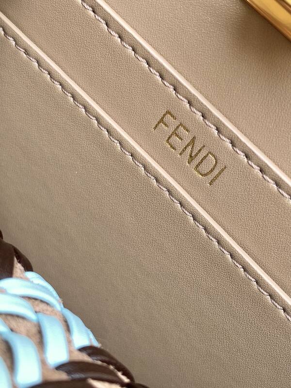 Fendi Peekaboo Brown 33x22x14cm shoulder bag — 1:1 Replica
