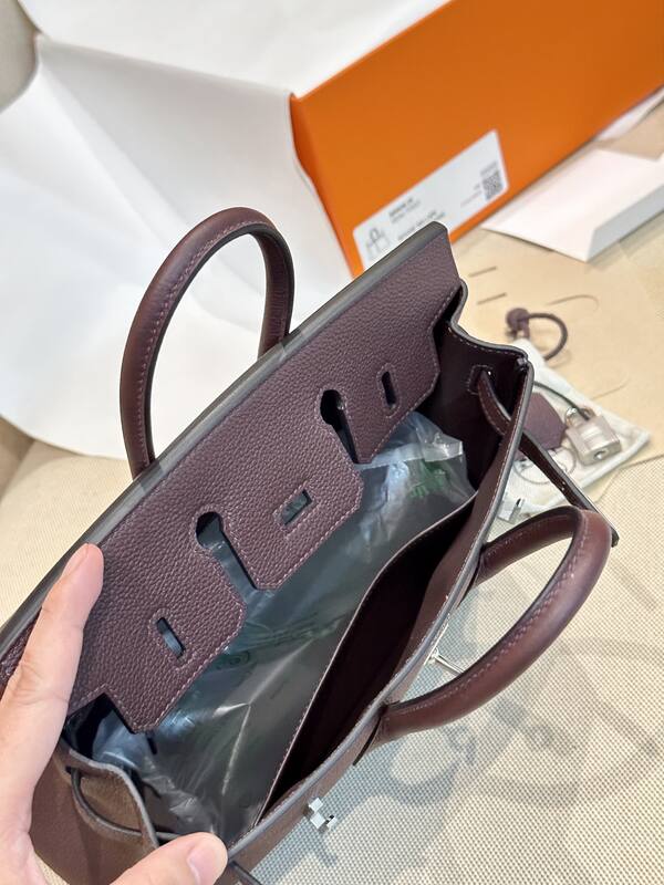 Hermes Birkin 25 Rouge Sellier everyday — 1:1 Replica