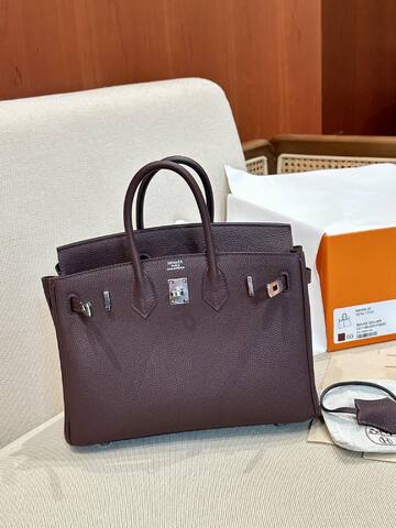 Hermes Birkin 25 Rouge Sellier 25cm everyday 1 1 Replica