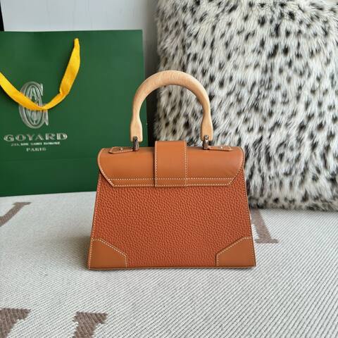 Goyard Brown 18x12cm shoulder bag AAA Quality Replica