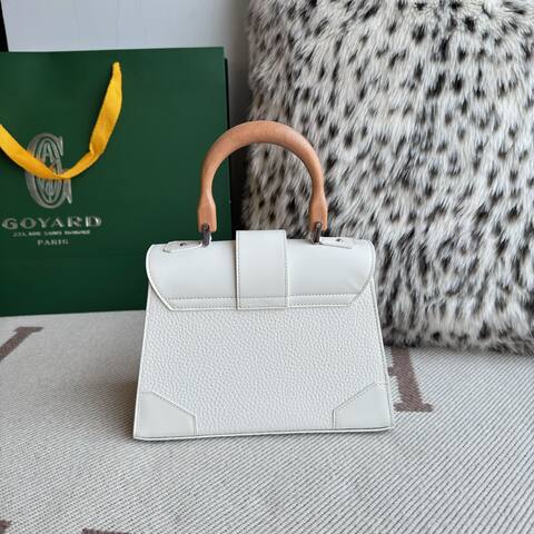 Goyard White 18x12cm shoulder bag Premium Replica