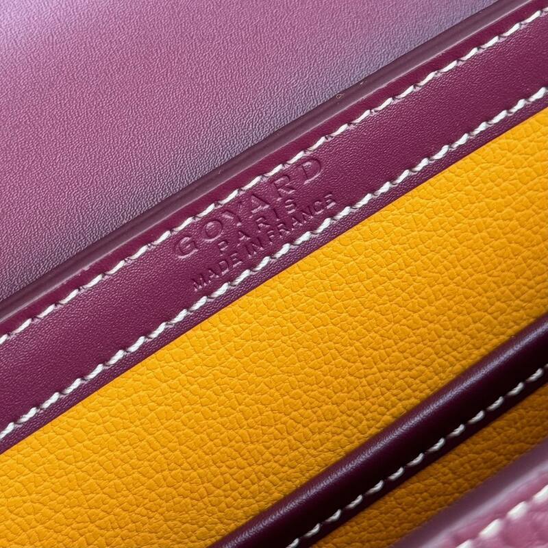 Goyard Saigon Burgundy top handle — 1:1 Replica