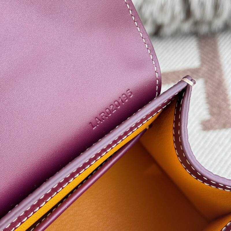 Goyard Saigon Burgundy top handle — 1:1 Replica
