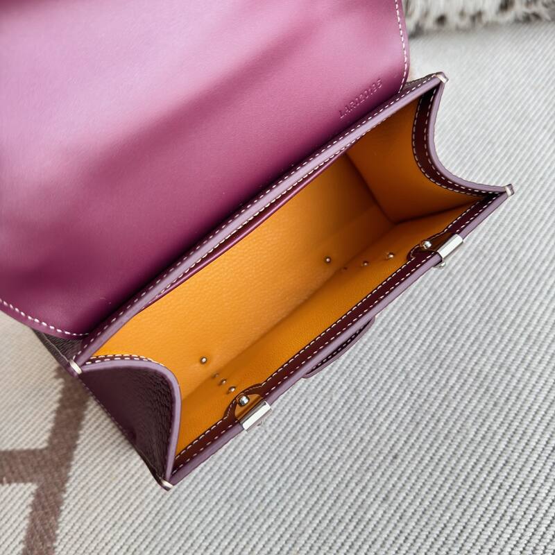 Goyard Saigon Burgundy top handle — 1:1 Replica
