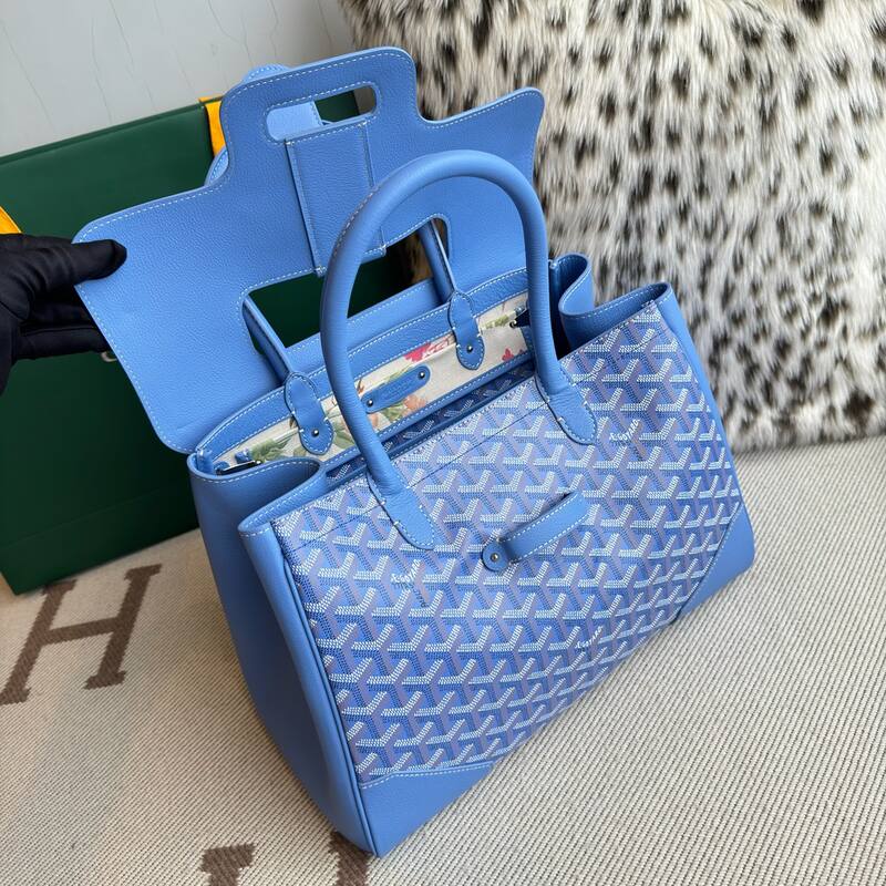 Goyard Saigon Blue work — Premium Replica