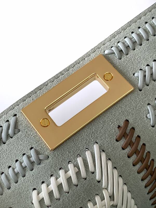 Fendi Peekaboo Green 33x22x14cm shoulder bag — Top Quality Replica